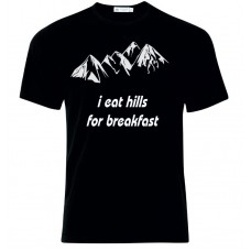 Μπλούζα T-Shirt i eat hills for breakfast